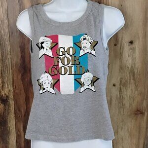 ABC Studios The Golden Girls Crop Tank Women's Medium
